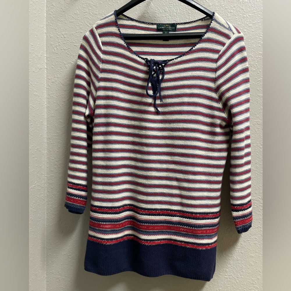 Women’s M Ralph Lauren Knit Stripe Sweater